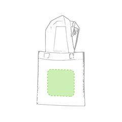 Bolsa infantil non-woven con motivo espacial diseñada para colorear | En la cara B | 120 x 120