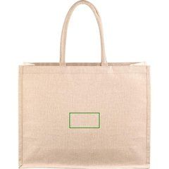 Bolsa Juco Laminado 290gr Asas Reforzadas | Frontal | 100 x 50