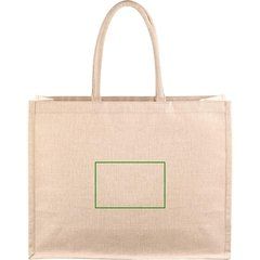Bolsa Juco Laminado 290gr Asas Reforzadas | Trasera | 150 x 100