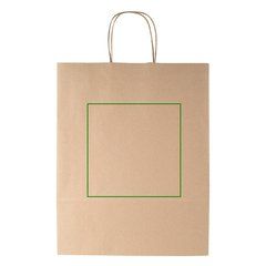 Bolsa Kraft 100gr Asa Rizada | Frontal | 180 x 180