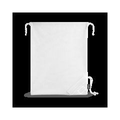 Bolsa Malla Plegable con Cordón | Parte inferior trasera | 50 x 30