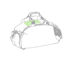 Bolsa Mochila 420D con Portazapatos | Area 2 | 120 x 70
