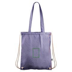Bolsa mochila de algodón Fairtrade | Frontal | 60 x 95