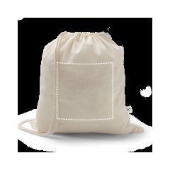 Bolsa mochila de algodón y poliéster | Delantera | 280 x 280