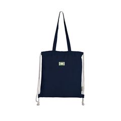 Bolsa mochila de asas largas con etiqueta GRS | Etiqueta | 30 x 20