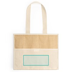 Bolsa nevera de yute laminado | ZONA1 | 270 x 100