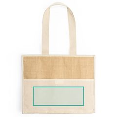 Bolsa nevera de yute laminado | ZONA1 | 270 x 100