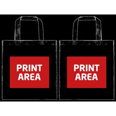 Bolsa Non Woven de Asa Corta | Zona 2 (Dos Caras Iguales) | 250 x 200
