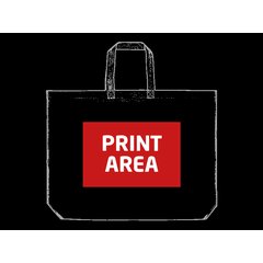 Bolsa Non Woven Asas Cortas | Bolsa centro | 300 x 200