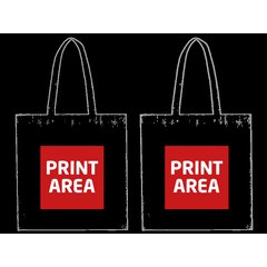 Bolsa Non Woven Laminado Mate | Bolsa centro (Dos Caras Iguales) | 220 x 226