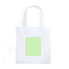 Bolsa non woven motivo navideño con 5 ceras | Lado sin dibujo | 90 x 110