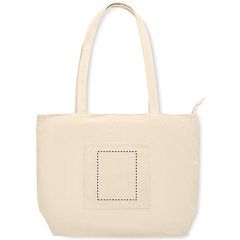 Bolsa de pana con cremallera 220 gr/m² | Bolsillo Frontal | 120 x 150