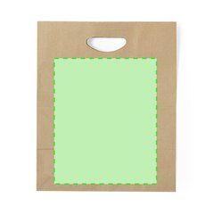 Bolsa Papel 80g/m2 con Fuelle y Asa Troquelada | Cara A | 220 x 270