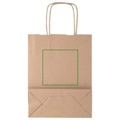 Bolsa Papel 90gr Asa Rizada | Trasera | 100 x 100