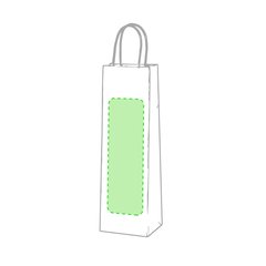 Bolsa papel para botella  | Cara A | 80 x 260