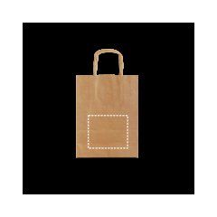 Bolsa de papel kraft | Delantera | 120 x 100