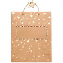 Bolsa de Papel Kraft Navideña | Frontal | 190 x 80