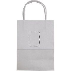 Bolsa de papel pequeña reciclable para regalos | FRONT TRANSFER | 40 x 60