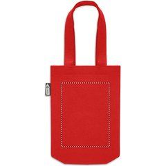 Bolsa pequeña de fieltro de asas cortas | Lado 2 | 120 x 160