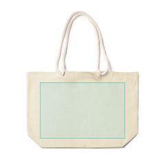 Bolsa de playa algodón con asas largas | ZONA1 | 350 x 230