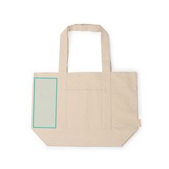 Bolsa de playa de algodón reciclado 280 g/m² | ZONA4 | 90 x 200