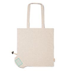 Bolsa plegable de algodón reciclado 120 g/m² | ZONA3 | 25 x 30