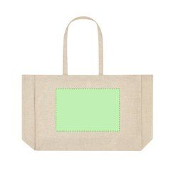 Bolsa de poliéster para sublimación con fuelle | Area 1 | 300 x 200