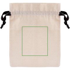 Bolsa Presentación Algodón 140gr con Cinta | Frontal | 80 x 90