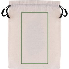 Bolsa Presentación Algodón con Cordón Terciopelo | Frontal | 120 x 230