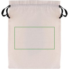 Bolsa Presentación Algodón con Cordón Terciopelo | Frontal | 150 x 100