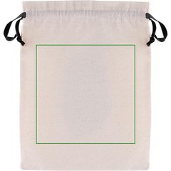 Bolsa Presentación Algodón con Cordón Terciopelo | Frontal | 180 x 150
