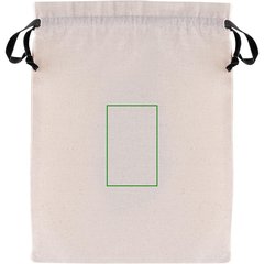 Bolsa Presentación Algodón con Cordón Terciopelo | Trasera | 60 x 95