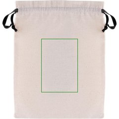 Bolsa Presentación Algodón con Cordón Terciopelo | Trasera | 95 x 140