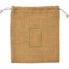 Bolsa Presentación Yute 270gr 25x30 | Frontal | 60 x 95