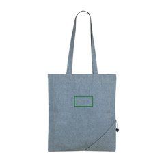 Bolsa reciclada y plegable | Frontal | 100 x 50