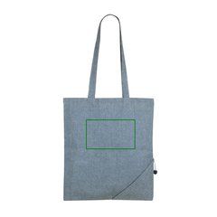 Bolsa reciclada y plegable | Frontal | 200 x 120