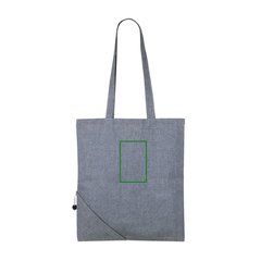 Bolsa reciclada y plegable | Trasera | 95 x 140
