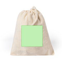 Bolsa de redecilla plegable en algodón para frutas o compra | Cara A | 70 x 70