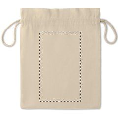 Bolsa Regalo Algodón 25x32cm | Frontal | 130 x 220