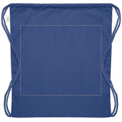 Bolsa resistente de cuerdas algodón reciclado | Trasero | 300 x 260