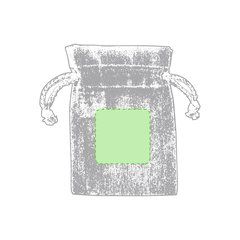Bolsa Saquito 10x14cm Algodón | Cara B | 50 x 50