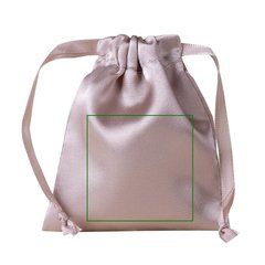 Bolsa de satén para presentaciones | Frontal | 50 x 50