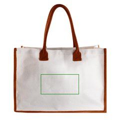 Bolsa shopper de algodón canvas | Trasera | 300 x 170
