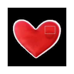 Bolsa térmica corazón | Delantera | 20 x 15