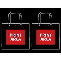 Bolsa TNT Asa Corta | Bolsa centro (Dos Caras Iguales) | 250 x 200