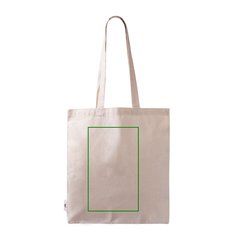 Bolsa tote de algodón orgánico 180g | Frontal | 210 x 280