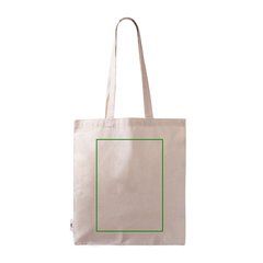 Bolsa tote de algodón orgánico 180g | Frontal | 250 x 280