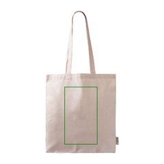 Bolsa tote de algodón orgánico 180g | Trasera | 200 x 280