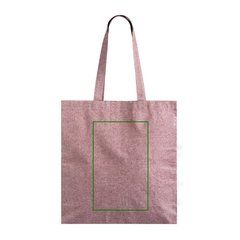 Bolsa tote de algodón y poliéster | Trasera | 200 x 280
