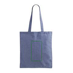 Bolsa tote con asas largas 120g | Trasera | 120 x 230